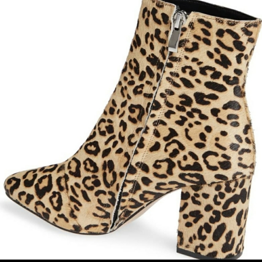 HP 🎉🎉 Halogen Alexa Leopard Cheetah Print Bootie - Picture 5 of 6